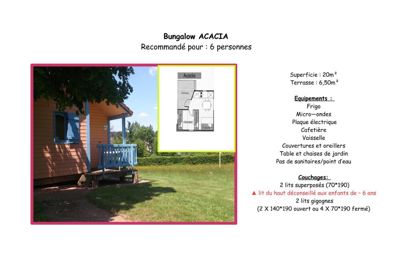 Camping Les Feuilles Chauffailles Kültér fotó
